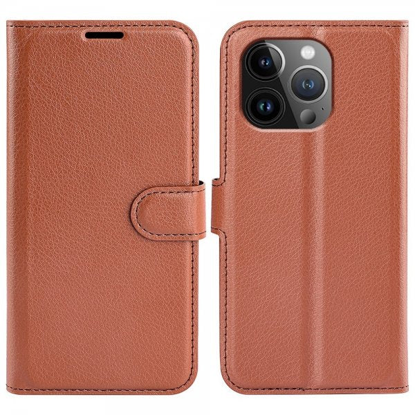 iPhone 15 Pro Max Litsi Ruskea Kotelo