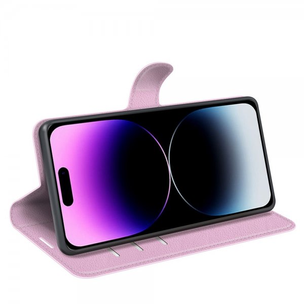 iPhone 15 Pro Max Kuori Litsi Pinkki