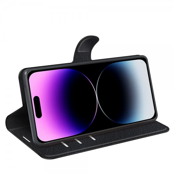 iPhone 15 Pro Max Kuori Litsi Musta
