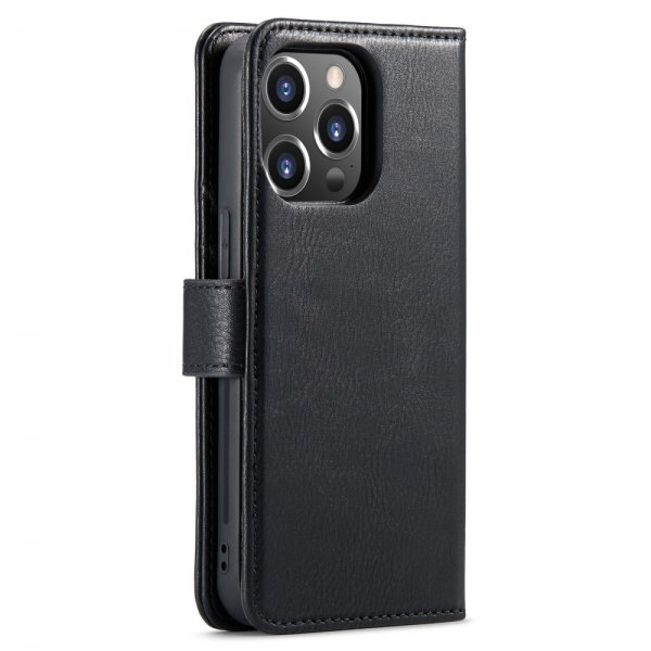 Dg.Ming iPhone 15 Pro Max Kuori irrotettavalla kuorella, musta