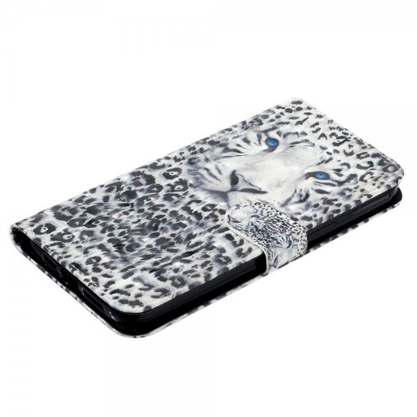 iPhone 15 Pro Max Kuori Tiikerin kuvalla, Valkoinen