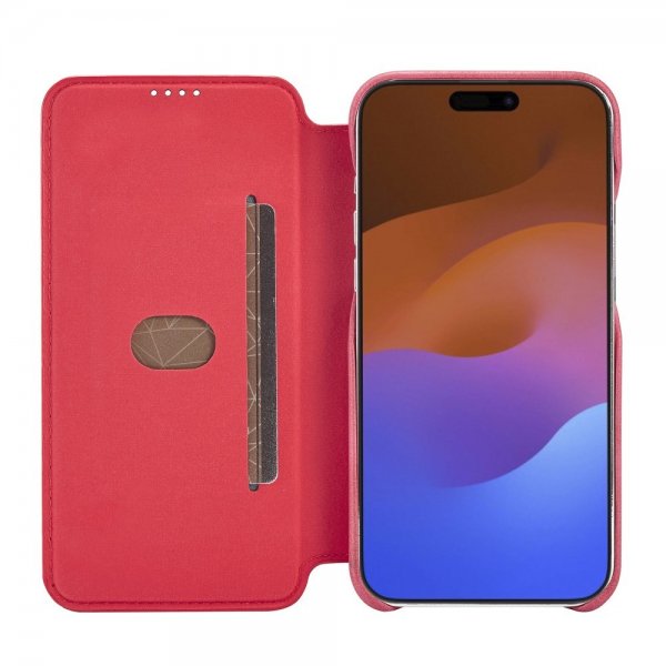Lc.Imeeke iPhone 15 Pro Max -suojakuori retro punainen
