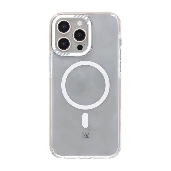 Rvelon iPhone 15 Pro Max Kuori Vahvistetuilla Kulmilla Valkoinen