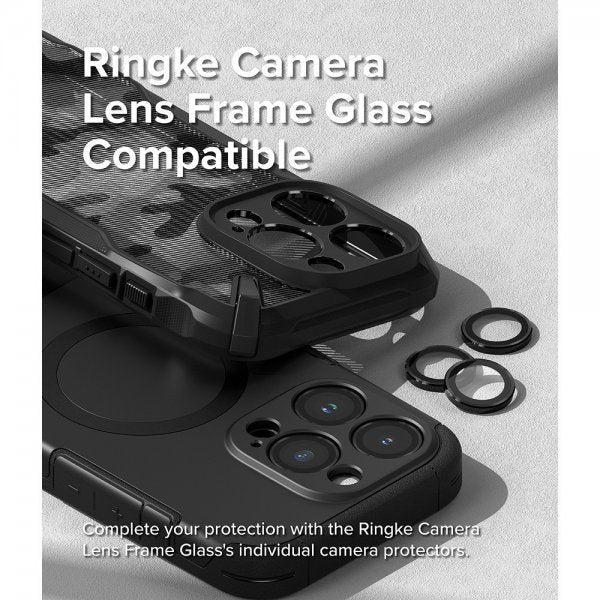 Ringke iPhone 15 Pro Max -suojakuori Alless MagSafe, tummanvihreä
