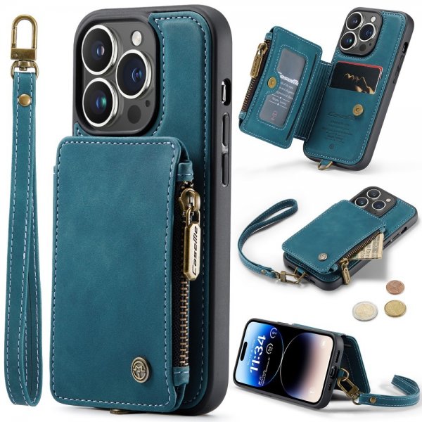 CaseMe iPhone 15 Pro Max Kuori C20-sarja Petrol