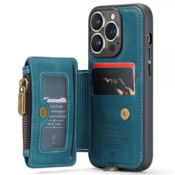 CaseMe iPhone 15 Pro Max Kuori C20-sarja Petrol