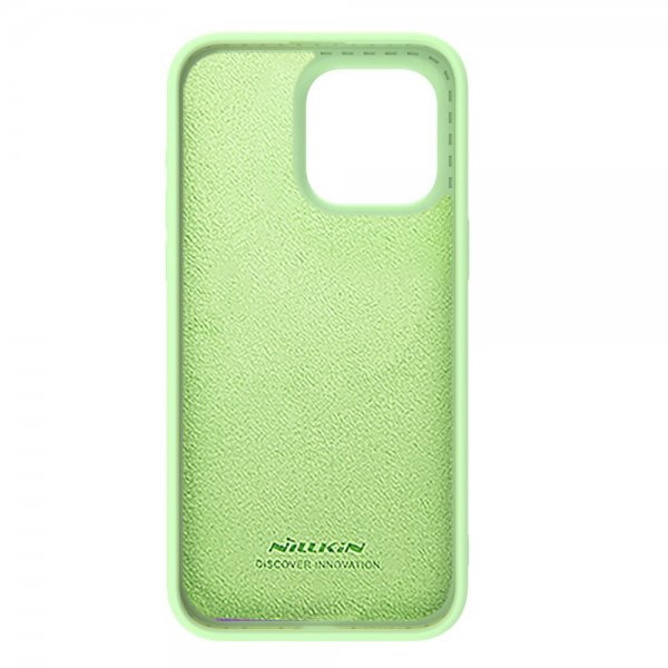 Nillkin iPhone 15 Pro Max Kuori CamShield Silky MagSafe Vaaleanvihreä