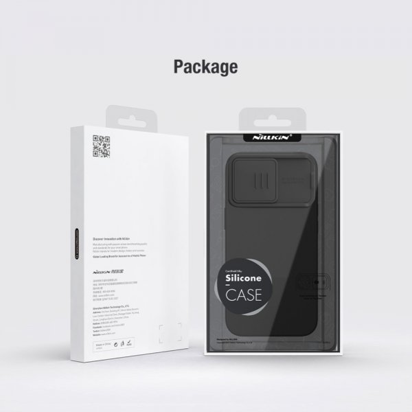 Nillkin iPhone 15 Pro Max Kuori CamShield Silky MagSafe Vaaleanlila