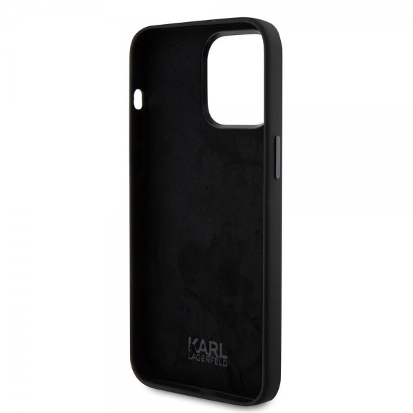 Karl Lagerfeld iPhone 15 Pro Max Kuori Choupette NFT Musta