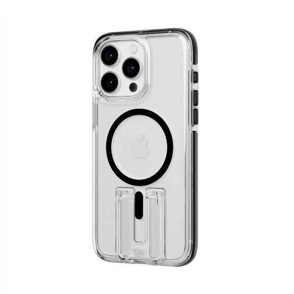 Tech21 iPhone 15 Pro Max Kuori Evo Crystal Kick MagSafe Clear/Black
