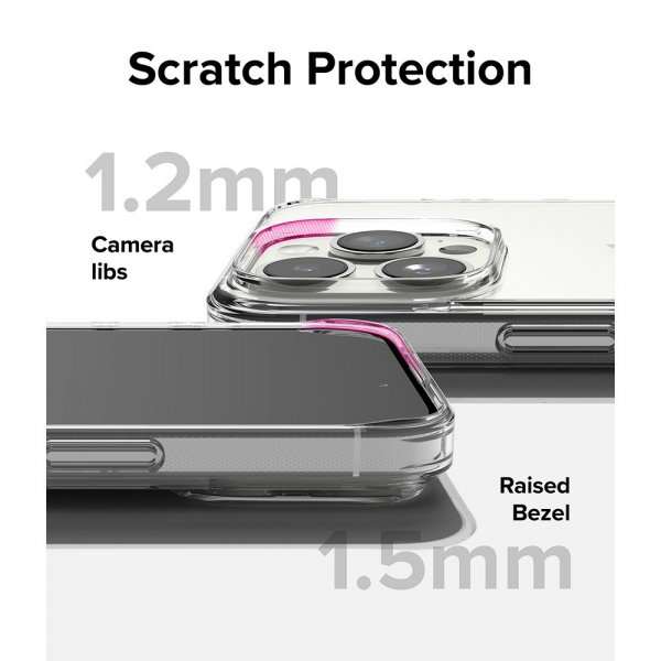 Ringke iPhone 15 Pro Max Kuori Fusion Clear