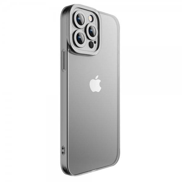 X-Level iPhone 15 Pro Max Kuori Karkaistu Lasi Musta