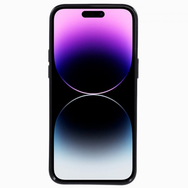 Mercury iPhone 15 Pro Max Kuori Jelly Glitter Musta