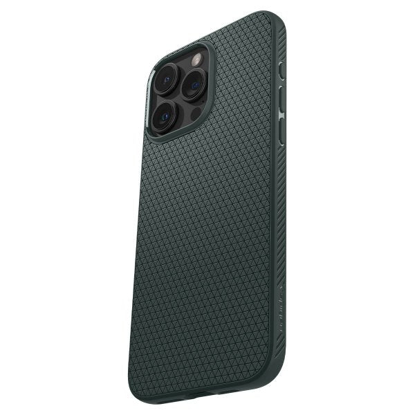 Spigen iPhone 15 Pro Max Kuori Liquid Air Abyss Green