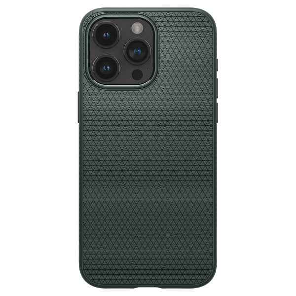 Spigen iPhone 15 Pro Max Kuori Liquid Air Abyss Green
