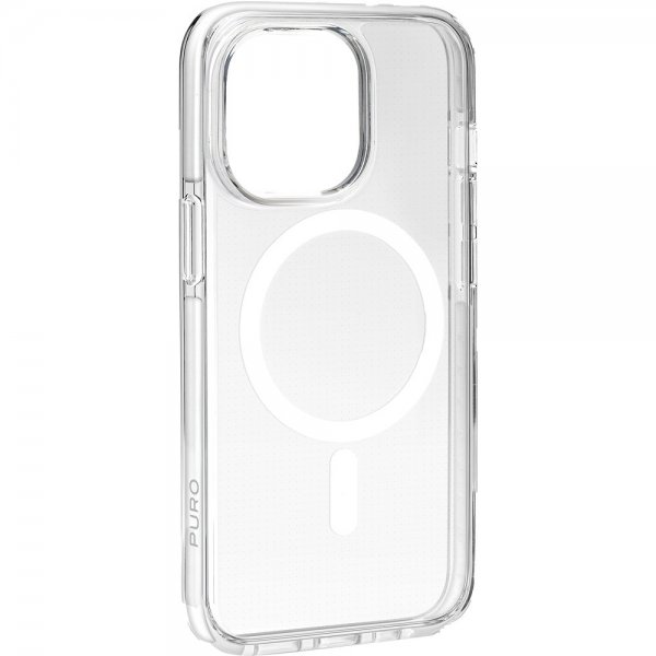Puro iPhone 15 Pro Max Kuori LITE MAG Pro Läpinäkyvä
