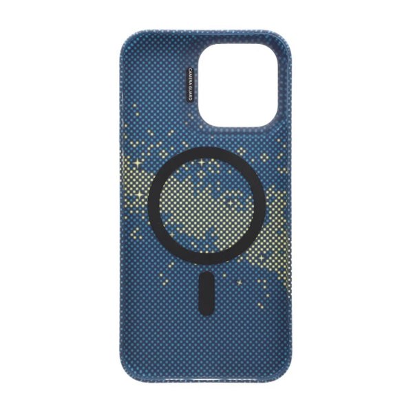 iPhone 15 Pro Max Kuori Taittuva Jalusta MagSafe Sinikulta