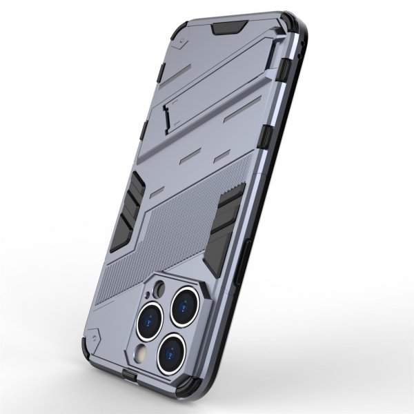 iPhone 15 Pro Max Kuori jalustalla, tummansininen