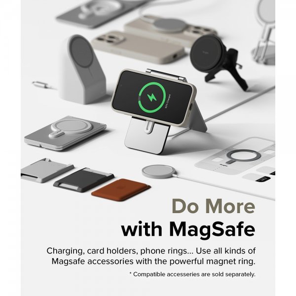Ringke iPhone 15 Pro Max Kuori Silicone Magnetic Stone