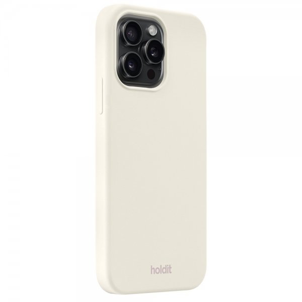holdit iPhone 15 Pro Max Kuori Silikoni Soft Linen
