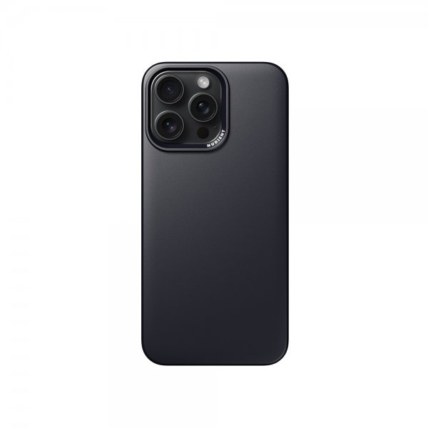 Nudient iPhone 15 Pro Max Thin Case MagSafe Muste Musta