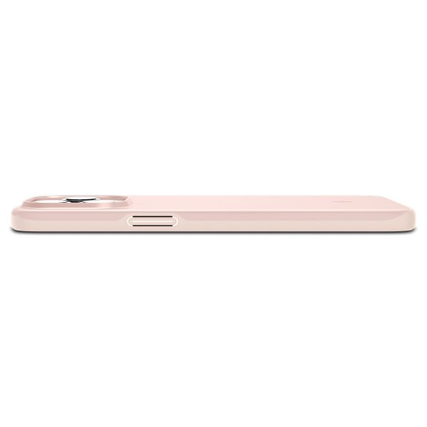 Spigen iPhone 15 Pro Max Thin Fit -kuori, Pink Sand