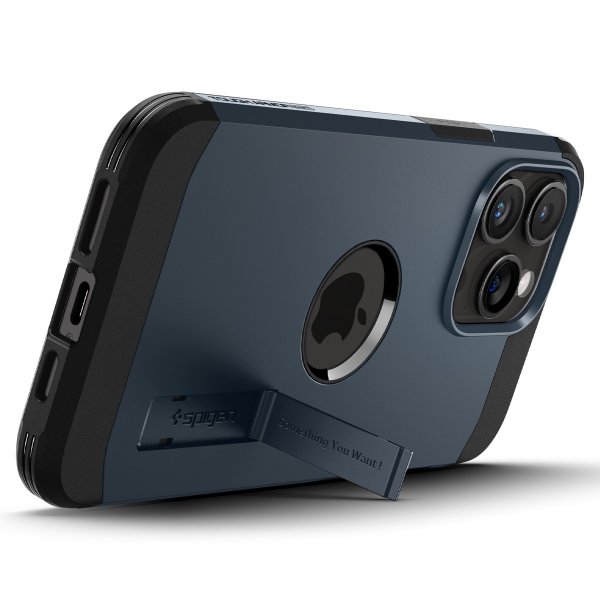 Spigen iPhone 15 Pro Max Suojakuori Tough Armor MagFit Metal Slate