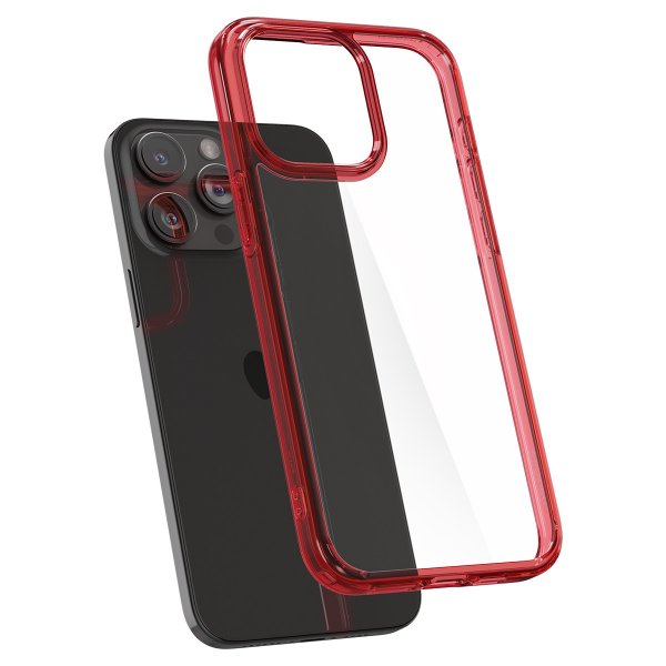 Spigen iPhone 15 Pro Max Kuori Ultra Hybrid Deep Red