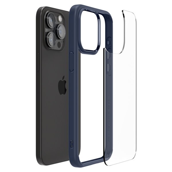 Spigen iPhone 15 Pro Max Kuori Ultra Hybrid Navy Blue