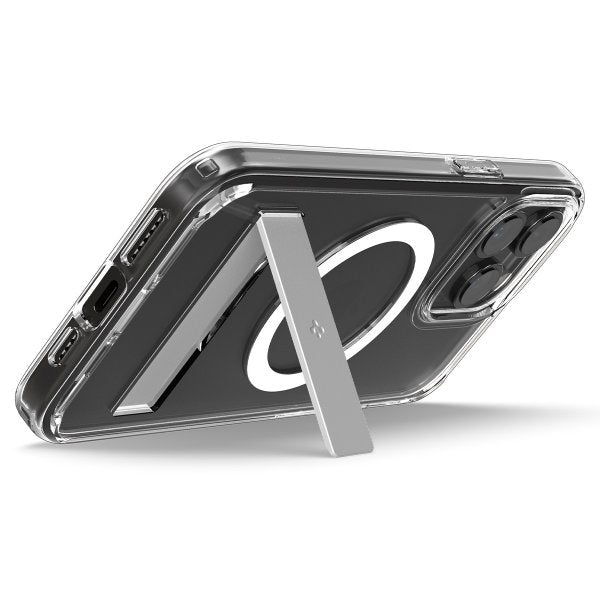 Spigen iPhone 15 Pro Max -suojakuori Ultra Hybrid S MagFit Crystal Clear