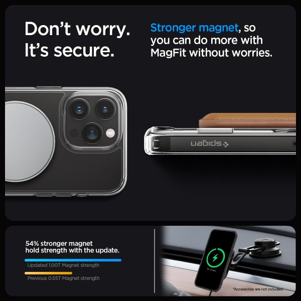 Spigen iPhone 15 Pro Max Kuori Ultra Hybrid S MagFit Graphite