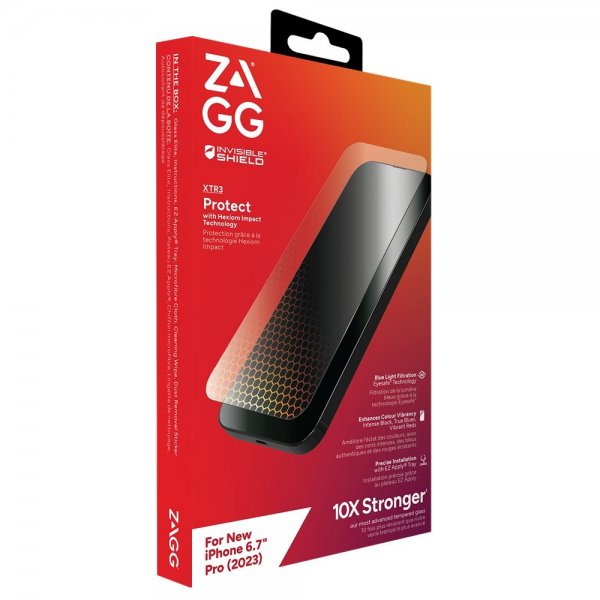 ZAGG InvisibleShield iPhone 15 Pro Max Näytönsuoja Glass XTR3
