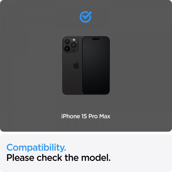 Spigen iPhone 15 Pro Max Näytönsuoja GLAS.tR ALIGNmaster 2-pakkaus