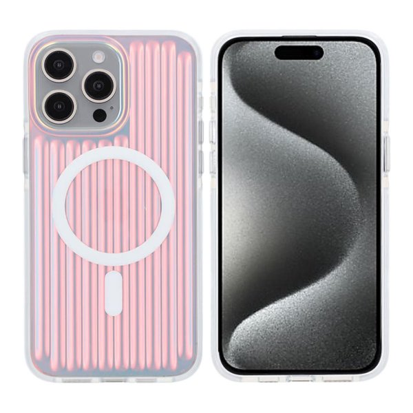 iPhone 15 Pro Max Kuori TPU MagSafe Punainen