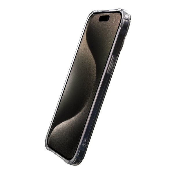 iPhone 15 Pro Max Kuori Korttipidike Iskunkestävä Musta