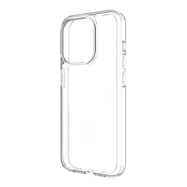 Rvelon iPhone 15 Pro Max -iskunkestävä läpinäkyvä kuori