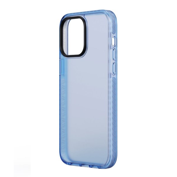 iPhone 15 Pro Max Kuoret Iskunkestävä TPU Sininen