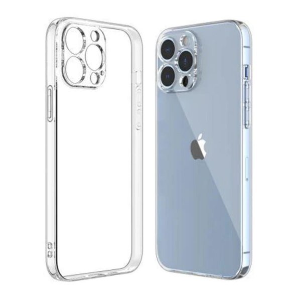 iPhone 15 Pro Ultra Slim Läpinäkyvä Kuori