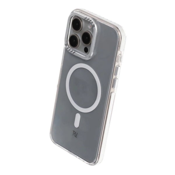 Rvelon iPhone 15 Pro -kuori, vahvistetut kulmat, valkoinen
