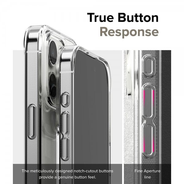 Ringke iPhone 15 Pro Air Clear -suojakuori