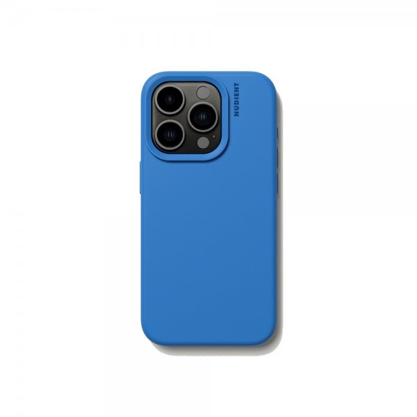 Nudient iPhone 15 Pro -kuori Base Case Vibrant Blue