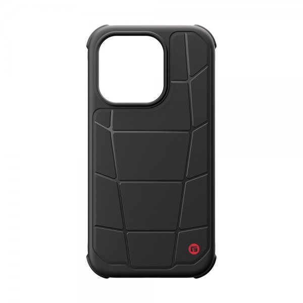 Clckr iPhone 15 Pro -kuori Force MagSafe Musta