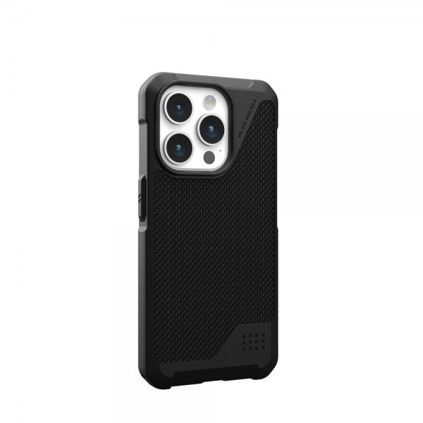 Urban Armor Gear (UAG) iPhone 15 Pro -suojakuori Metropolis LT MagSafe, Kevlar Black