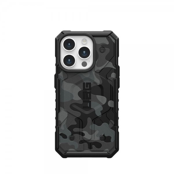 Urban Armor Gear (UAG) iPhone 15 Pro -suojakuori Pathfinder SE MagSafe Midnight Camo