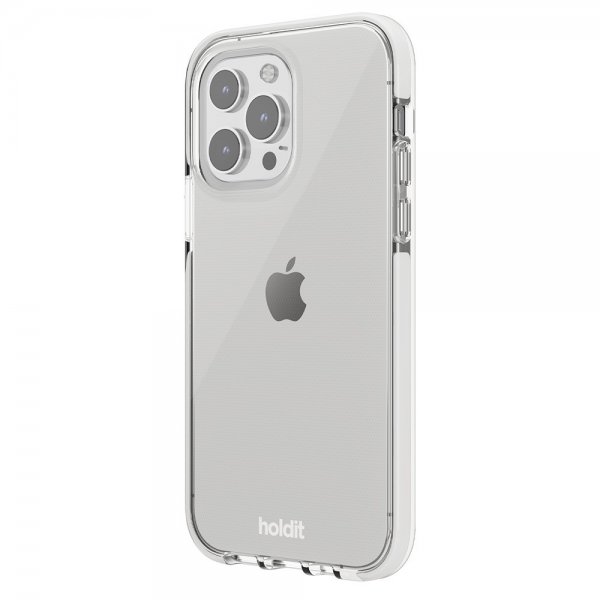 Holdit iPhone 15 Pro Kuori Seethru Valkoinen