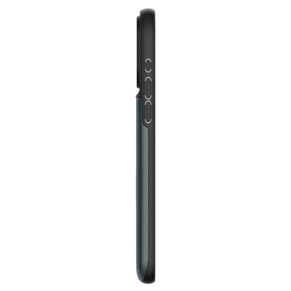 Spigen iPhone 15 Pro Kuori Slim Armor CS Abyss Green