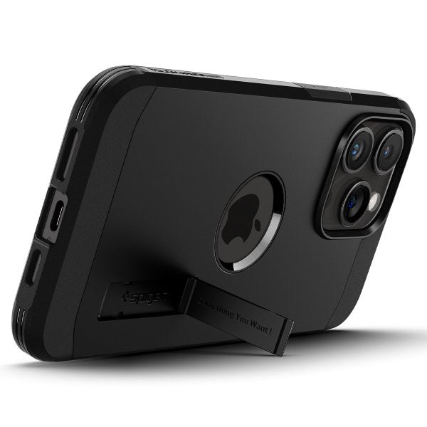 Spigen iPhone 15 Pro -suojakuori Tough Armor MagFit Musta