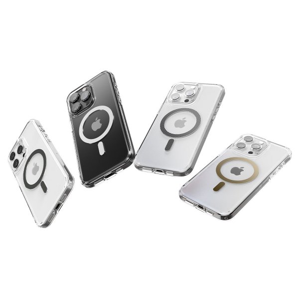 Spigen iPhone 15 Pro Kuori Ultra Hybrid MagFit Frost Clear