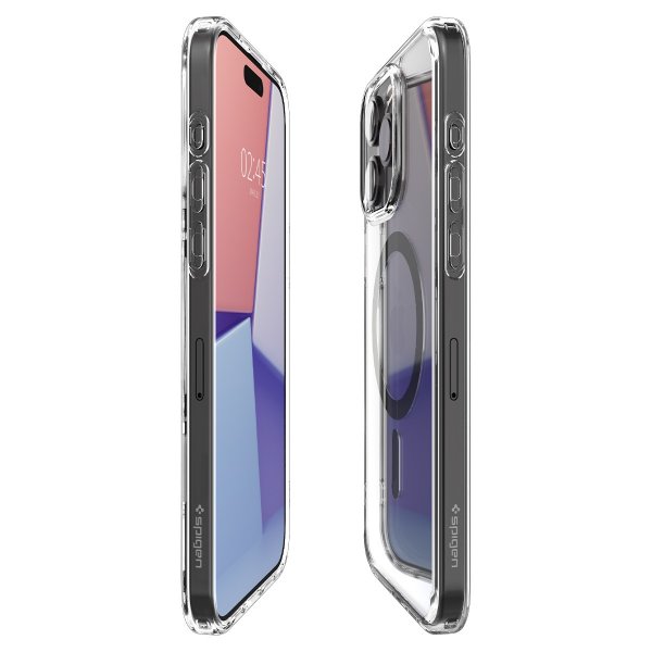 Spigen iPhone 15 Pro Ultra Hybrid MagFit -suojakuori, grafiitti