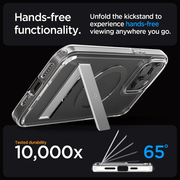 Spigen iPhone 15 Pro -suojakuori Ultra Hybrid S MagFit Graphite